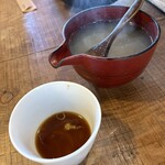 そば草香 - そば湯