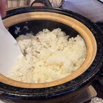 そば草香 - 混ぜ混ぜ