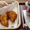 ケンタッキーフライドチキン - 骨なしチキン２、ポテト