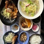 ドライブインみなみ - しょうが焼き定食