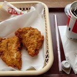 ケンタッキーフライドチキン - 骨なしチキン２、ポテト