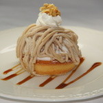 レストラン・ヴェルデュール - 喫茶タイムメニュー　モンブラン