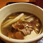 銀座 木屋 - つけ汁。