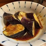 とんかつ 大吉 - ナスのニンニク醤油和え　250円(税込)