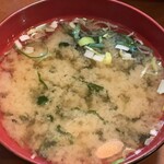 とんかつ 大吉 - みそ汁