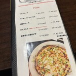 バルハチゴー - ピッツァのメニュー