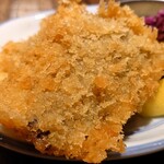 あじのマイケル - 軽くていくらでも頂けそうな 鯵フライ (๑> ؎ <๑)♡