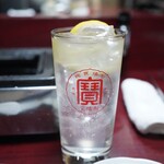 焼肉幸泉 - レモンサワー