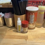 横横家 - 卓上調味料たち