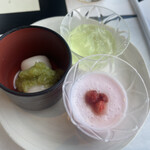 一舞庵 - 久しぶりにずんだ餅食べましたΨ( 'ч' ☆)