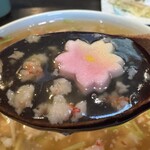 手打ち蕎麦 銀杏 - 桜麩