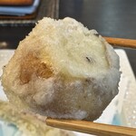 手打ち蕎麦 銀杏 - 春の山菜天