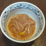 Umeyoshi Zushi - お通し　　自家製塩辛