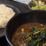 Ghar - 牡蠣と菜の花の花椒キーマ