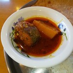 インディアン・レストラン　ロタ - サバとジャガイモのカレー