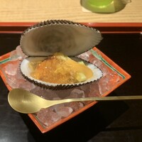 室町 和久傳 - ③ぬたい　赤貝とホタルイカ