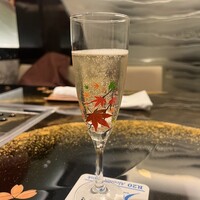 游玄亭 西麻布本館 - グラス　シャンパン