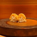 鮨 三心 - 玉子焼き