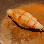 鮨 三心 - ぶどうえび(追加注文)