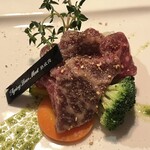 特選和牛と産直野菜 牛炙 - 