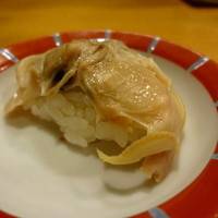 鮨 八や - 煮ハマグリ。お塩でいただきます。
