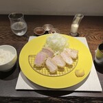 カツレツMATUMURA - ささみフィレカツレツと本日の厳選豚フィレ肉低温カツレツのDUO（平日のみ数量限定）