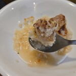 キッチン ブルー グローブ - 炙り甘鯛を添えて