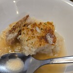 キッチン ブルー グローブ - 焼きリゾットの焦げ目