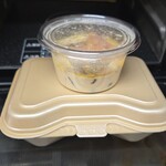 キッチン ブルー グローブ - 今回は茹で湯ではなく