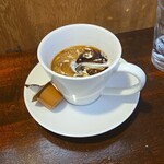 キッチン ブルー グローブ - ホワイトコーヒーへ