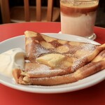 CHEZ RONA - クレープ シュガーバター　生クリーム