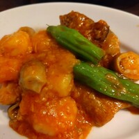中国菜 feve.  - レンコン たっぷりのエビチリ　海老のプリプリの食感　サクサクのレンコン　こんなにエビとレンコンが合うとは