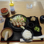 Tonkatsu Katsuyuu - ミルフィーユロールかつ定食