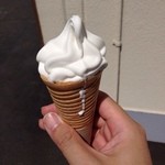 野上菓子舗 - ソフトクリーム　250円