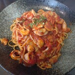 イタリア食堂 - ペスカトーレ（リングイネ）