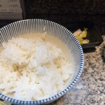 とんかつ 大宝 - 白飯は1回までおかわり可。