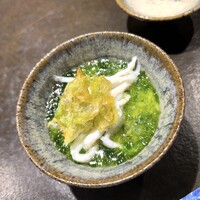 十皿 - 白魚のロワイヤル　蕗の薹