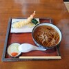 手打ちそば極楽乃 - えび天そば