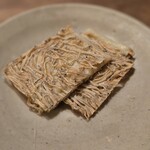 食堂ペスカ - たたみ鰯チーズ あて