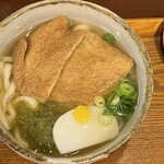 花坊 - きつねうどん（薄いお揚げ）