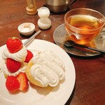 パルファン - いちごショートケーキとメリメロティー
