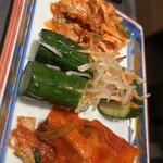 米沢牛・焼肉 さかの - 自家製キムチ盛り合わせ