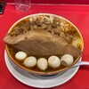 大阪スタミナらーめん アブラカラメ - スタミナらーめん（肉増し/にんにくマシマシ/うずら卵）