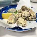 中華料理 揚子江 - アワビの唐揚げ
