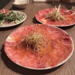 特選和牛と産直野菜 牛炙 - 