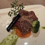 特選和牛と産直野菜 牛炙 - 