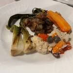 トラットリア メータ - 野菜の盛り合わせ