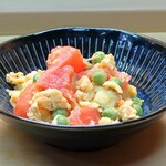 家庭料理 小川 - 玉子トマト炒め