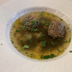 トラットリア メータ - イワシのミートボールとウイキョウのスープ