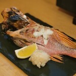 原始焼 日本酒 雨のち晴レルヤ。 - 